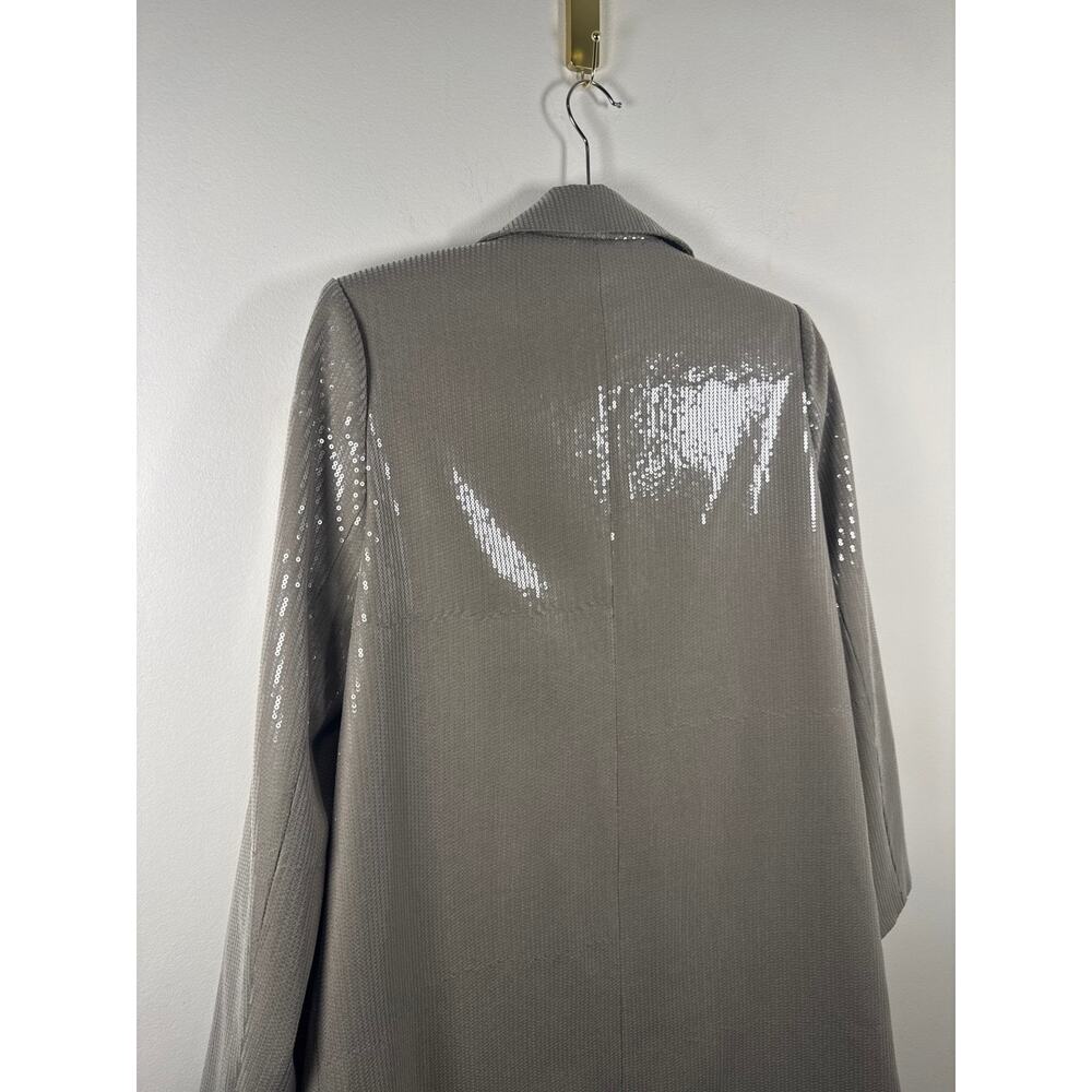 Mare Mare x Anthropologie Sequin Longline Blazer Jacket, XS - Picture 7 of 8